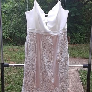 Charlotte Russe Dress. Size 2X. Dress is Cream.